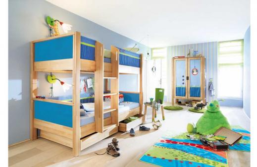 Etagenbett Matti blau