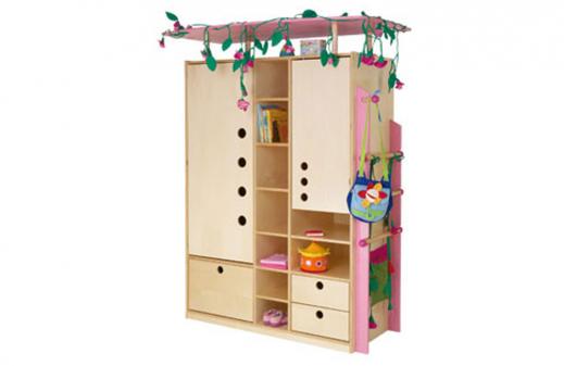 Kinderkleiderschrank Dornrschen Haba