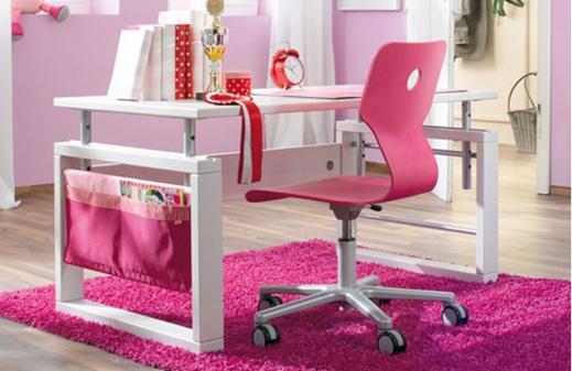 Haba Matti Kinderschreibtisch weiss-pink