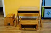 Kindertisch Set Karo von Green at home