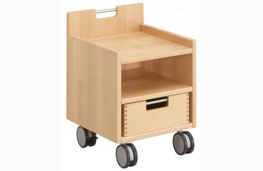 Haba Matti Rollcontainer / Nachttisch natur