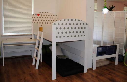 Hochbett I love Dots von Life Time