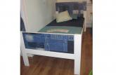 Kinderbett Denim Blue